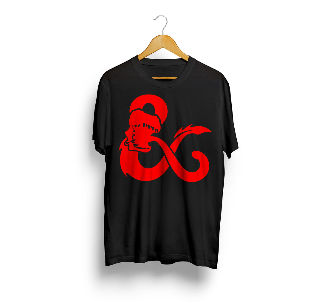D&D Mimic - T-Shirt - Black & Red