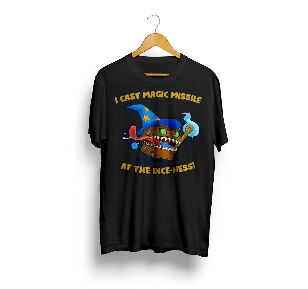 Magic Missile - T-Shirt - Black
