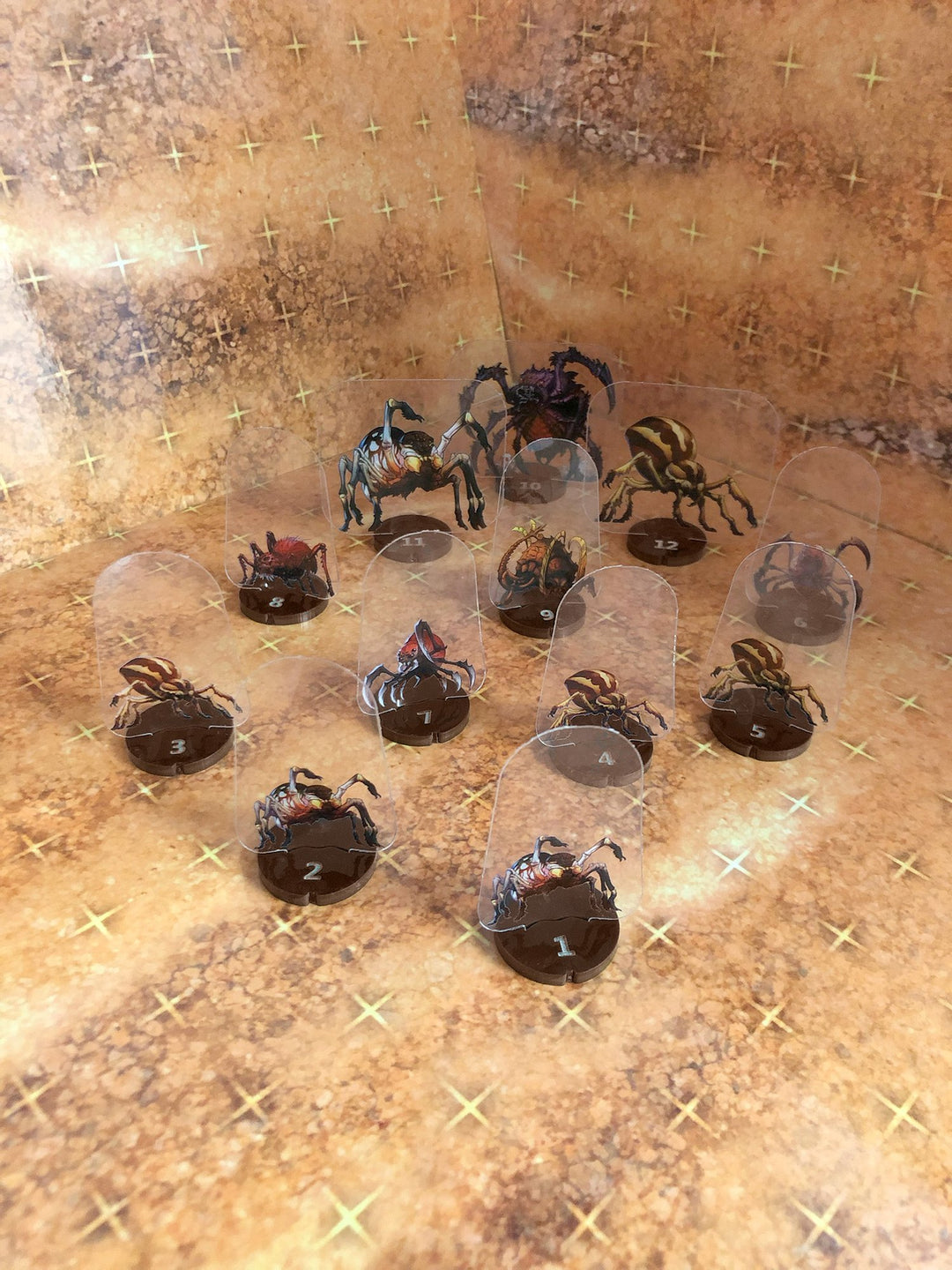 FPM - Brown Numbered Bases | 1-12