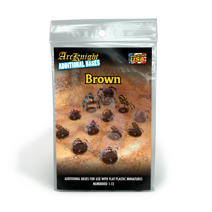 FPM - Brown Numbered Bases | 1-12