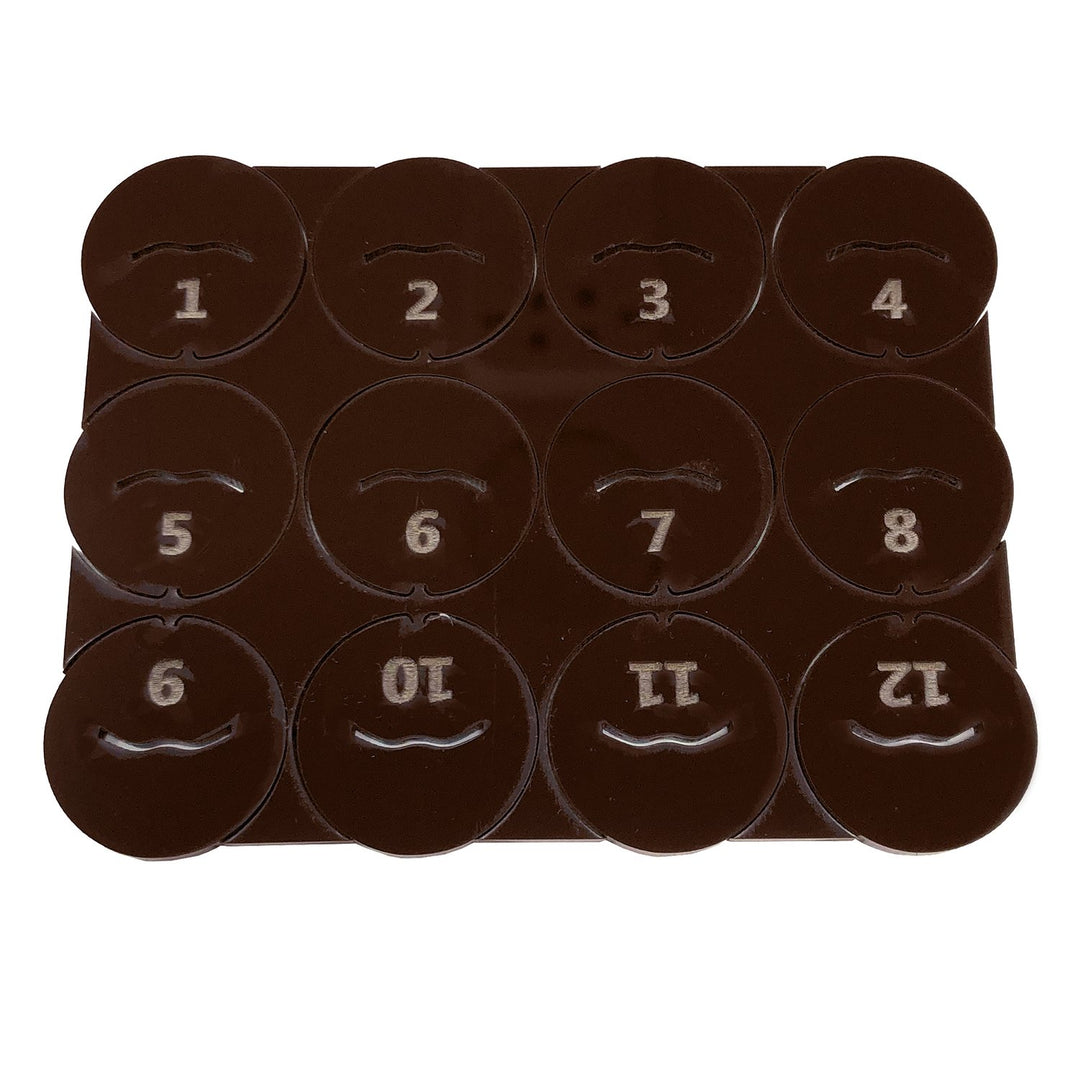 FPM - Brown Numbered Bases | 1-12