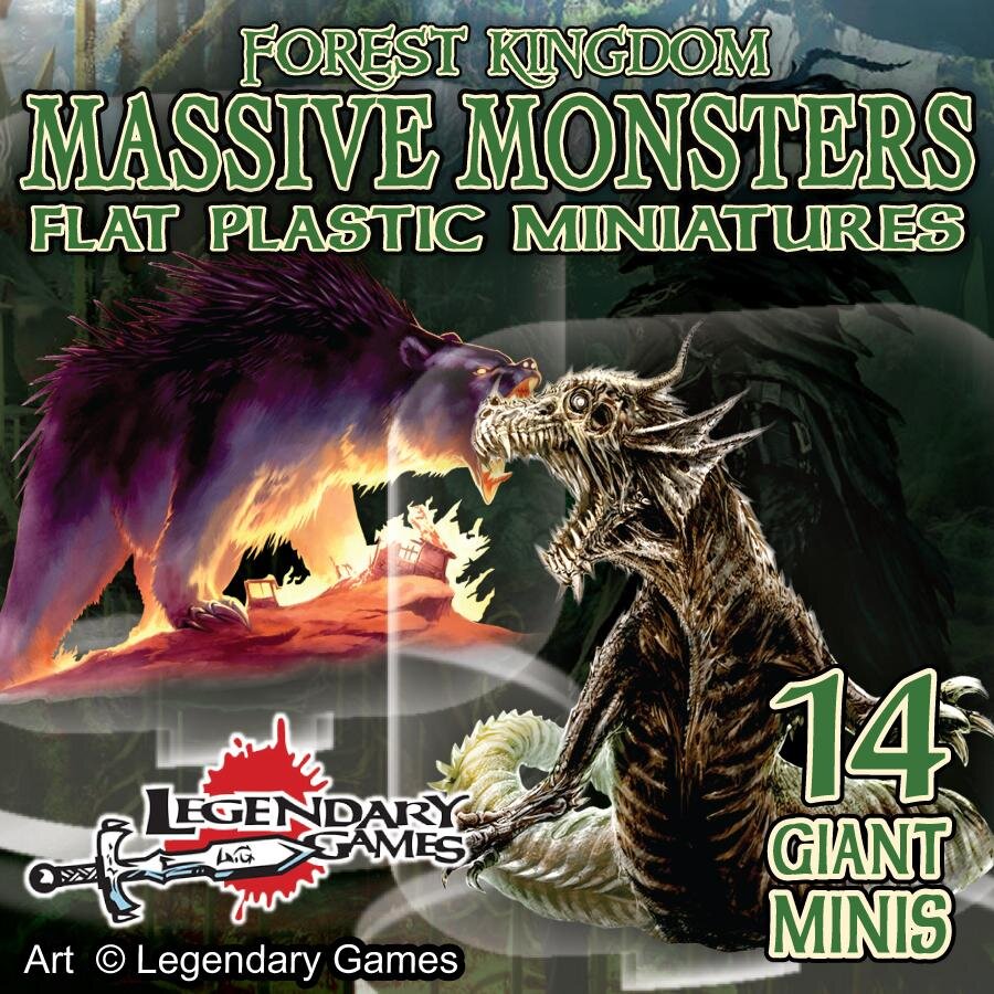 Legendary Games Forest Kingdom Massive Monsters - 14p – Arcknight LLC