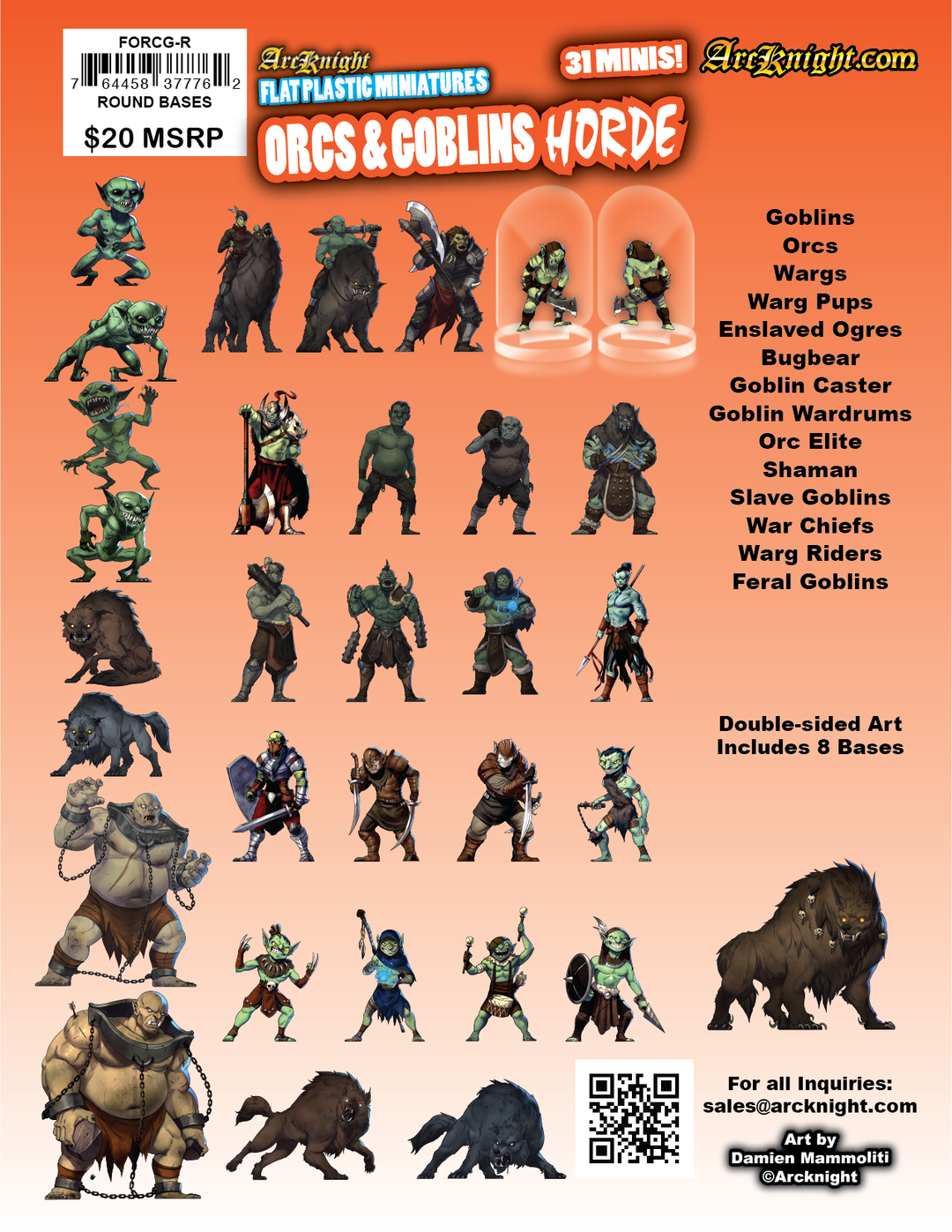 Orc & Goblins Horde - 31p