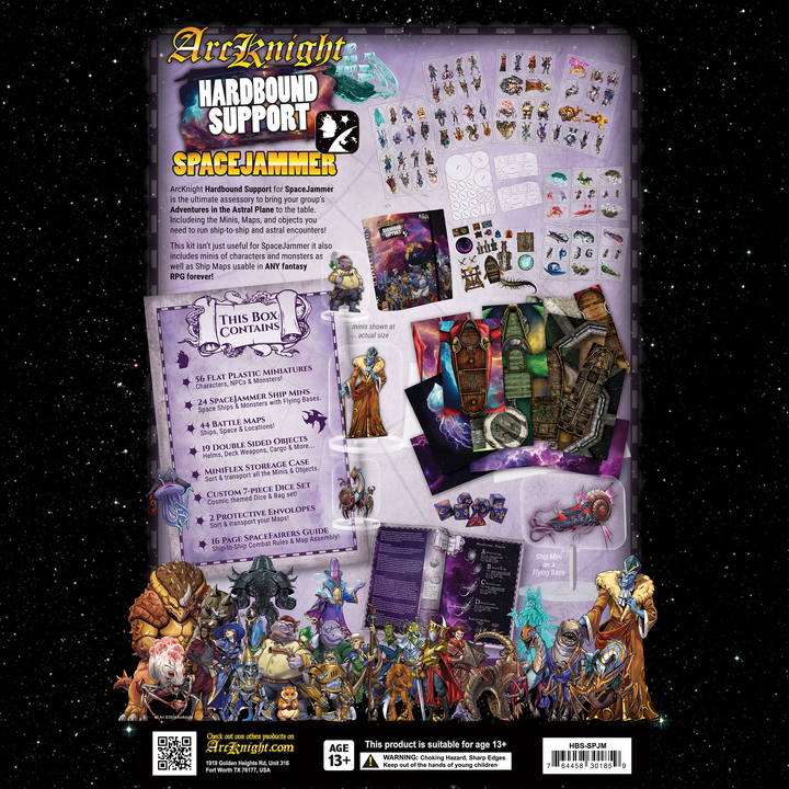 Spacejammer - Hardbound Support
