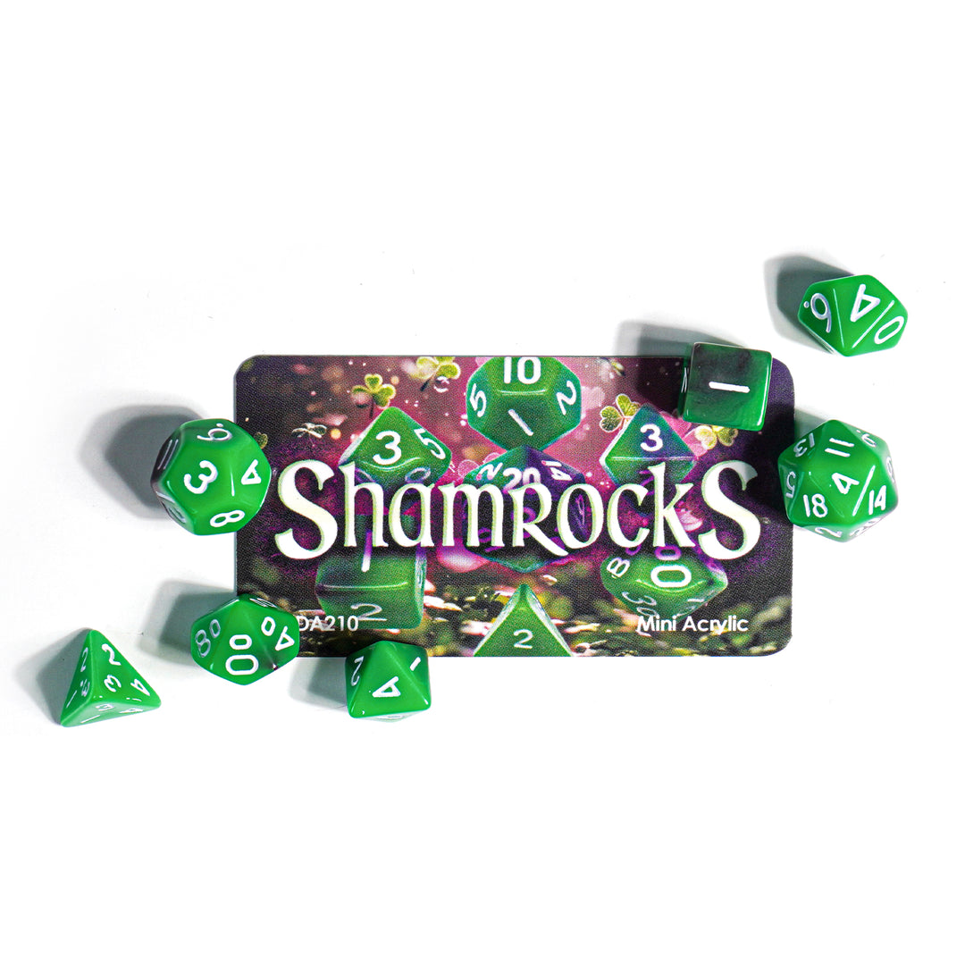 Shamrocks - Mini Acrylic