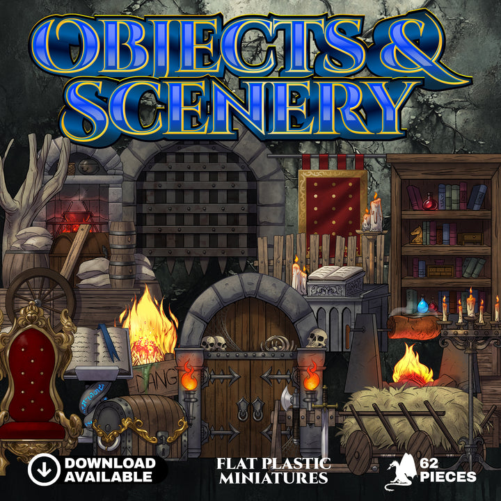 Objects and Scenery - 62p