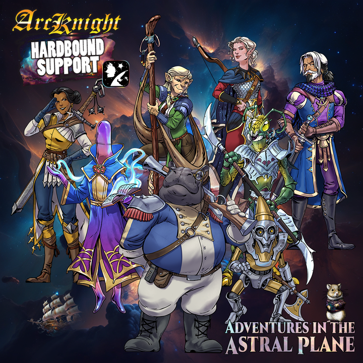 Spacejammer - Hardbound Support