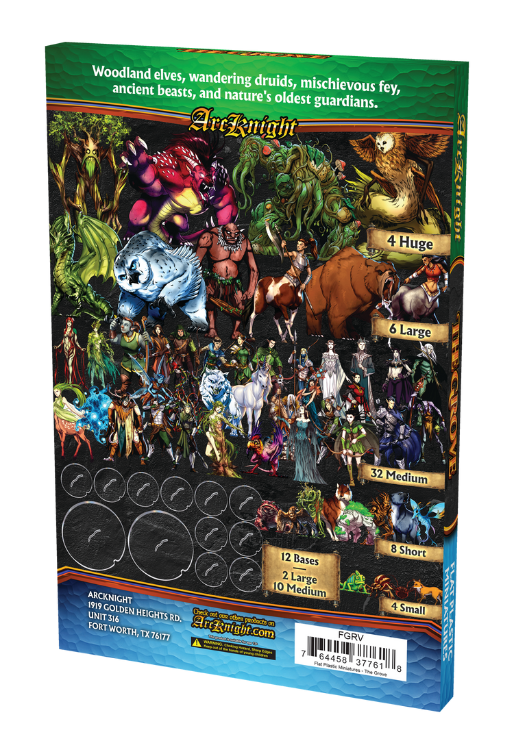 The Grove actual rear roster artwork