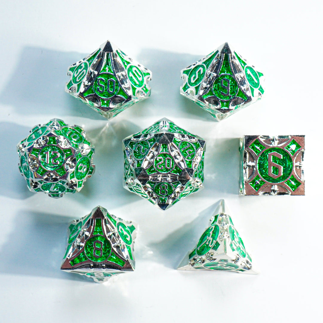 Titansteel Silver & Green