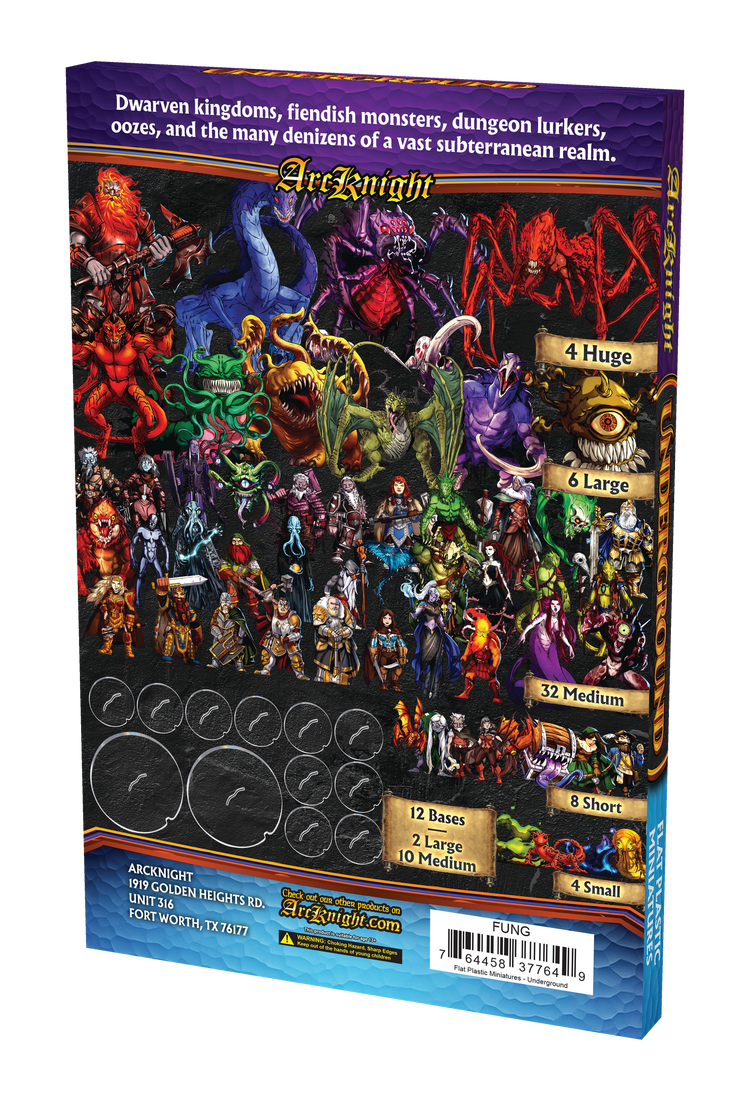 Underground actual rear roster artwork