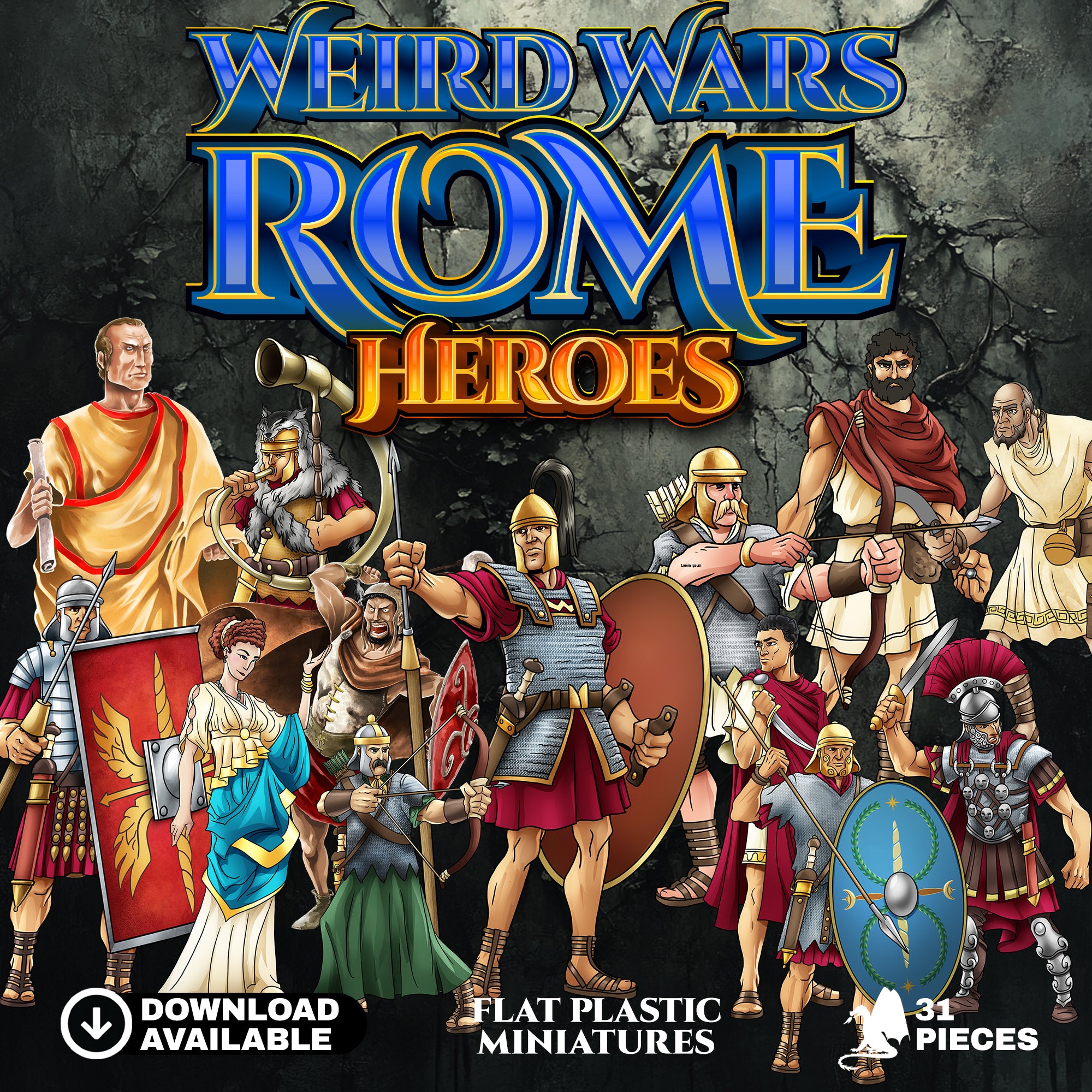 WWR Heroes of Rome Horde - 31p – Arcknight LLC