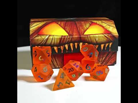 Frosted Orange Glass